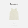 COCO ZONE 2025春季简约休闲U领无袖针织背心ACD1A0079 商品缩略图1