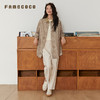 Famecoco原创棉质拼接衬衫潮流印花休闲衬衣春款FAB6BH012 商品缩略图1