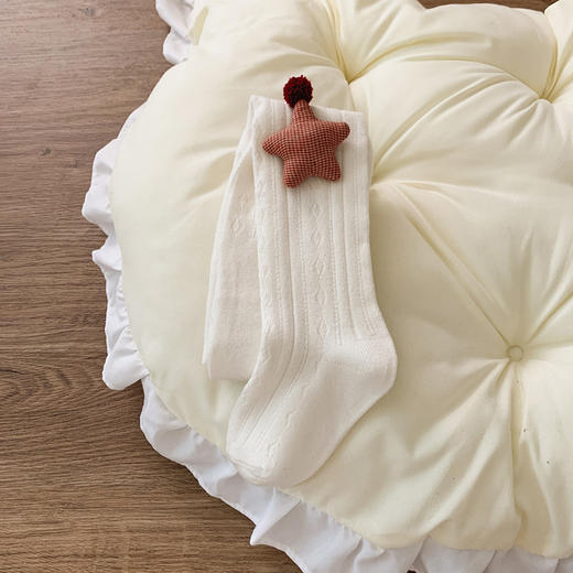 【精梳棉制，甜美又舒适~】春秋新款女童打底裤袜 精梳棉宝宝a类儿童连裤袜 甜美圣诞袜子-QQ 商品图10