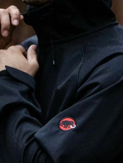 猛犸象 经典红标连帽防水夹克！男女同款！ 商品图11