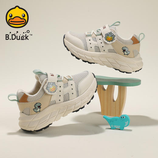 B.Duck小黄鸭童鞋春春秋儿童运动鞋26-30 B1686886 商品图1