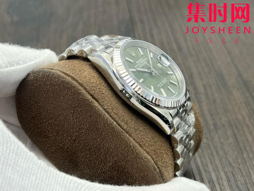 劳力士 VS日志36系列 棕榈叶 中性腕表 3235机 五珠带 表径36mm 商品图4