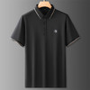 【桑蚕丝】【DDS】大依优型大码短袖POLO衫高端醋酸半袖体恤男加大码夏季薄款上衣胖子轻奢桑蚕 商品缩略图5