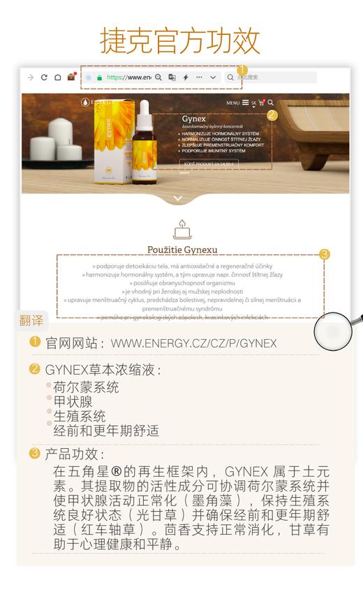 不管几岁女性都需要！捷克安能聚内分泌能源棕瓶&胶囊款 便携平衡激素调节月经 商品图5