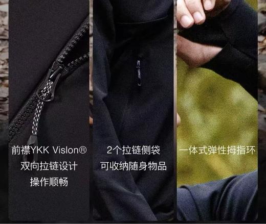 猛犸象 经典红标连帽防水夹克！男女同款！ 商品图8