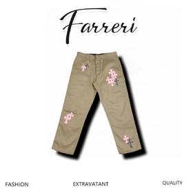 C H Matty Boy Sex Records系列  限定粉色斑马纹拼皮高街工装-