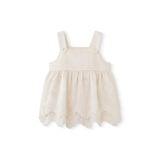 英氏女童裙子春夏透气女生裙子背心裙2025新款连衣裙YRLEJ1R055A 商品图4