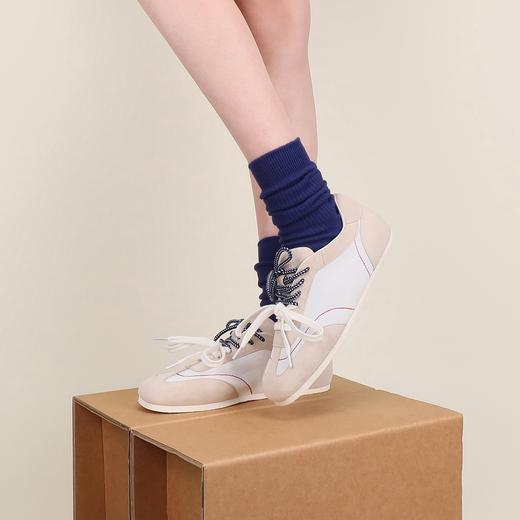 直述NOMORELIE 双色鞋带运动鞋 商品图2