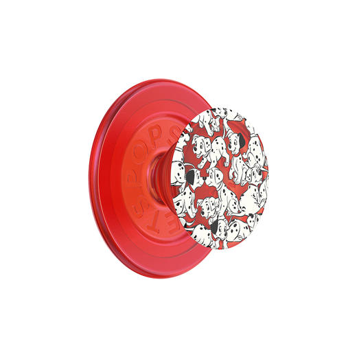 【101忠狗】很多斑点狗·MagSafe圆啪嗒 MAGSAFE磁吸手机气囊支架 Round圆啪嗒系列 红色 斑点狗 卡通 商品图0