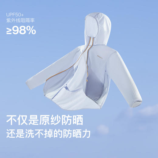 likeuu儿童防晒衣凉感外套薄款夏季男女童皮肤衣服防紫外线UPF50+ZY 商品图1