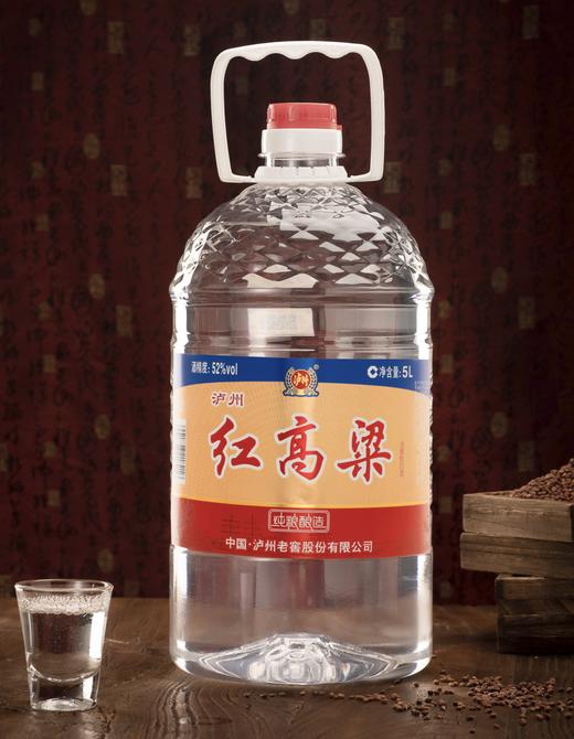 【-窖主节-】52度泸州红高粱酒5L 泸州老窖官方旗舰店 商品图0