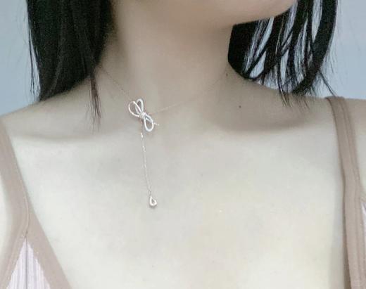 【顺丰发货】Swarovski施华洛世奇Lifelong Bow项链蝴蝶结吊坠锁骨链 送礼好物 商品图2