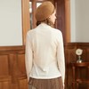 famecoco范可儿100%纯羊毛打底衫女秋季半高领长袖薄T恤F225BE005 商品缩略图2