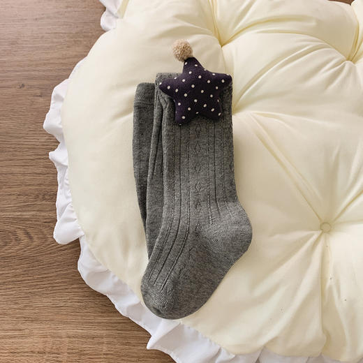 【精梳棉制，甜美又舒适~】春秋新款女童打底裤袜 精梳棉宝宝a类儿童连裤袜 甜美圣诞袜子-QQ 商品图6