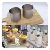 迷你不锈钢圆形慕斯圈蛋糕模具（直径10cm） 商品图0