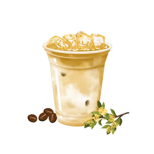 macro桂花拿铁 商品图0