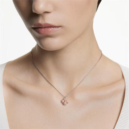 施华洛世奇 SWAROVSKI  花朵图案  时尚配饰项链 商品图0