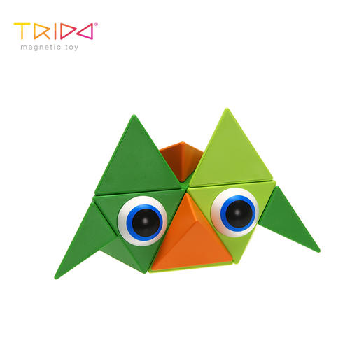 Trido  绿野迷踪磁力套装 初阶12片 磁力游戏 适合年龄3岁+ 成长益智 英国 775002Z75 商品图9