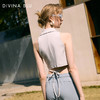 DIVINABLU东京系列迪唯纳西装领绑带外搭100 商品缩略图1