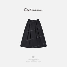 COCO ZONE 25新款时尚一粒扣显瘦百搭半身裙ACD2A0367