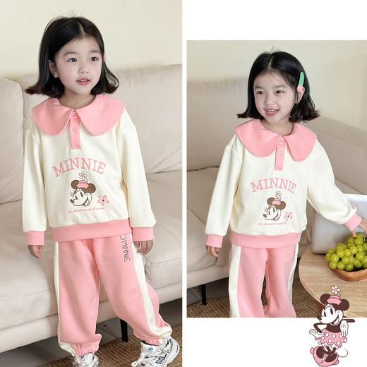 迪士尼春秋女童卫衣套装ZD3DT021 商品图3