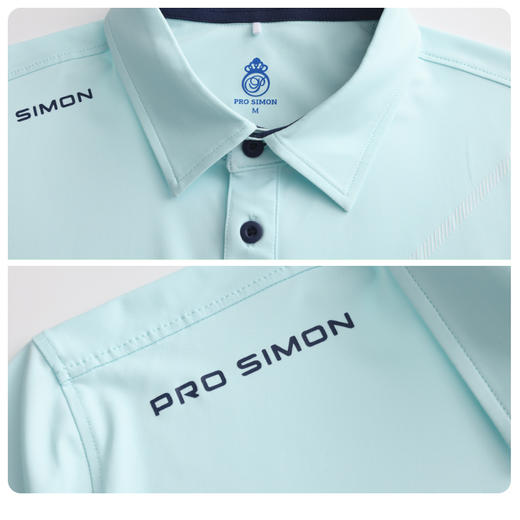 BOS-111A【冰感  防晒  柔软】PROSIMON高尔夫春夏男款运动短袖Polo衫 商品图2