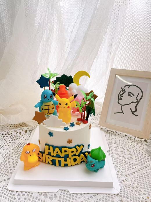 皮卡丘、宝可梦蛋糕 商品图0