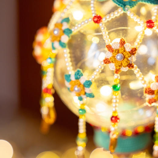 苏苏姐家璎珞花灯手工DIY钩针编织小物家居装饰蕾丝毛线团材料包 商品图2