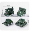 飞机坦克车蛋糕装饰-小坦克（4个装） 商品缩略图0