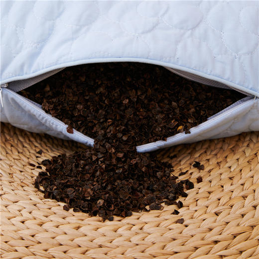 自然醒A类全棉水洗棉花朵荞麦枕头五星级酒店护颈椎全棉水洗棉硬枕芯单人枕头助睡眠XK 商品图14