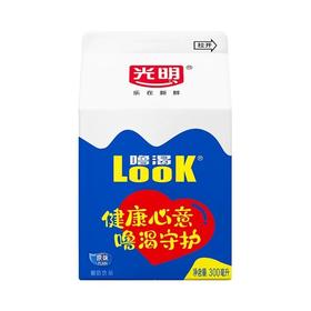 光明look噜渴原味酸奶 300ml/瓶