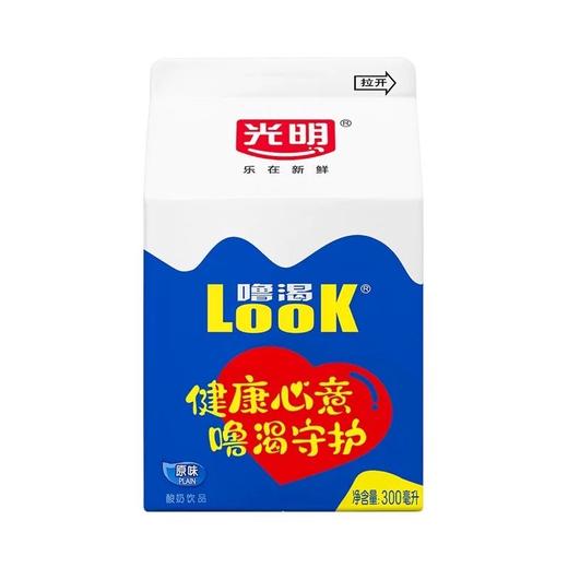 光明look噜渴原味酸奶 300ml/瓶 商品图0