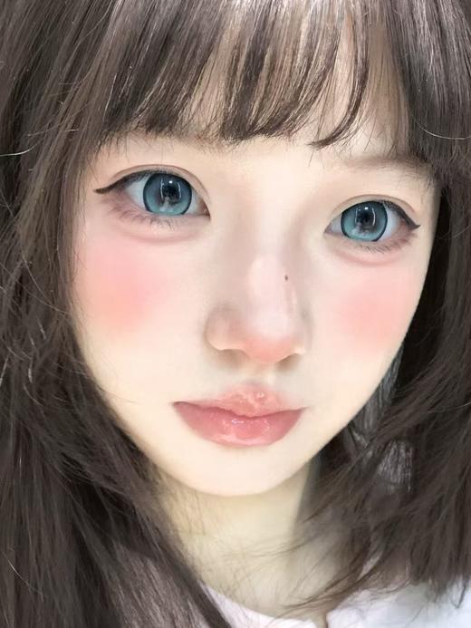 『大直径半年抛』 Blushgirl-氧气苏打绿-14.5mm【半年抛 度数0-800度 无525/575】 商品图6