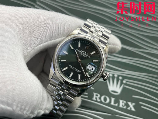 劳力士 VS日志36系列 薄荷绿 中性腕表 3235机 五珠带 表径36mm 商品图2