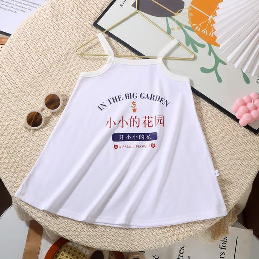 【多色童年，有你超甜！】女童吊带裙夏季新款 女宝宝夏季辣妹多巴胺背心裙 儿童沙滩裙 海边度假裙-QQ 商品图8