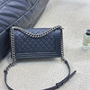 Chanel leboy 中号黑银 荔枝皮 斜挎包 商品缩略图3