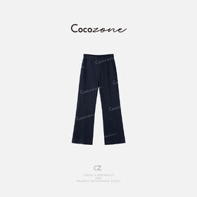 COCO ZONE 25早春新款复古水洗显瘦牛仔裤ACD1A0398