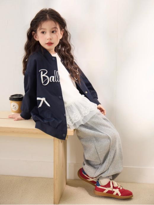 早春王炸款❗超韩系2025春季新款外套【❤️蝴蝶结字母刺绣棒球服外套】 ✅ 重工高端局最高版本❗实打实的牛B好货❗ ✅ 帅气✔甜美✔jing典藏青色✔低调又大气的质感 商品图1