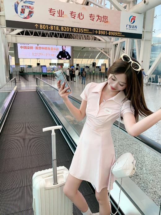 <曾小咸推荐>新品现货秒杀！卖完下架不再补 ！微信粉丝打折价！！翻领短袖连衣裙 商品图7