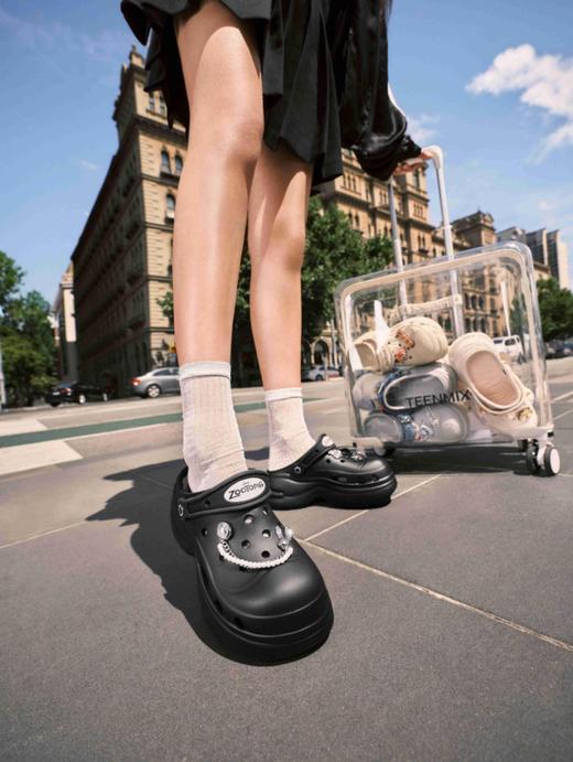 TEENMIX天美意2025夏新厚底休闲踩屎感洞洞鞋疯狂动物城联名洞洞鞋 商品图5