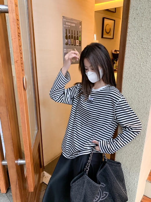 【149元任选2件】 现货！ 黑白条纹T恤 商品图6