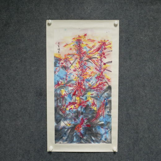 林顺文《花鸟之十》国画35CM*67CM约2平尺手绘纸本宣纸作品【原作编号GH0424】 商品图4