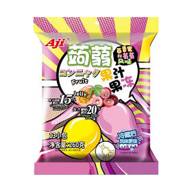 260克Aji蒟蒻果冻百香果葡萄味