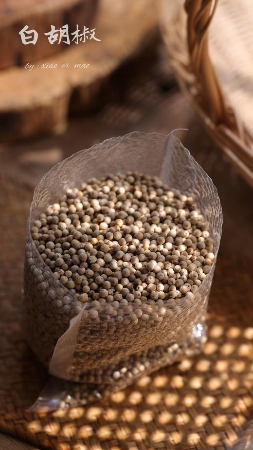 「适配五行蔬菜汤」新鲜海南白胡椒/黑胡椒 2斤送研磨瓶 商品图4