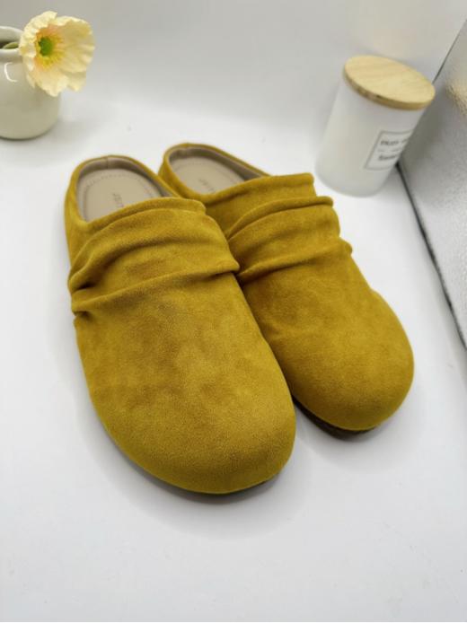 🍉淑女春季新款必备款！2025春季新款💪【岁愿春季百搭爆款高品质包头时尚勃肯鞋】👉太软太舒服！ ⭕️永不会过时！一脚蹬懒人包头半拖鞋 🙅一年四季都能穿出时尚态度的单品  商品图4