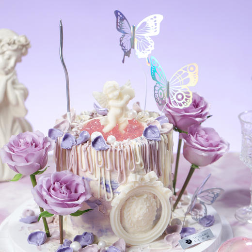 【女神的优雅叙事】1.5磅 香草奶油芒果夹心口味 商品图3