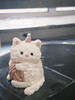 「女士」委屈巴巴的毛线球小猫咪 奶油霜 商品缩略图1