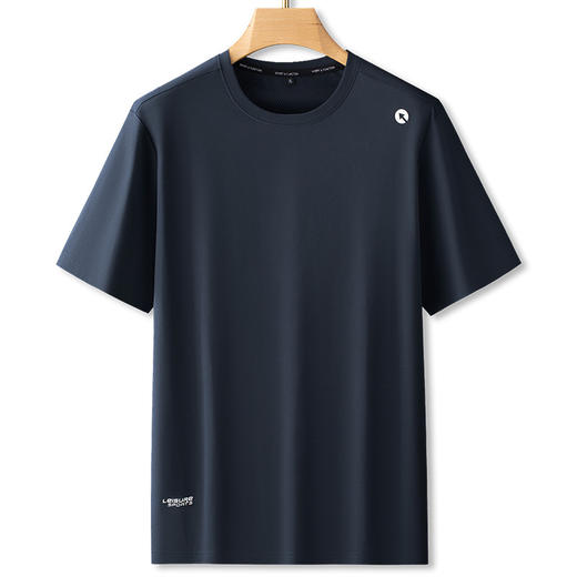 【速干】【DDS】大依优型大码短袖T恤夏季薄款速干透气半袖体恤男加大码运动休闲汗衫半袖衫上衣 商品图0