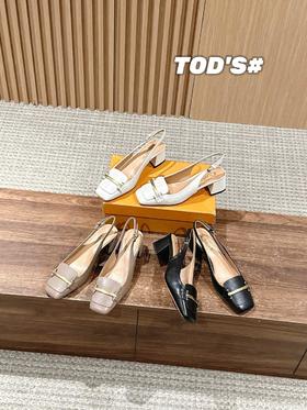 Tod*s2025/ss托德斯本款高跟鞋以柔软小牛皮制成（HC）
