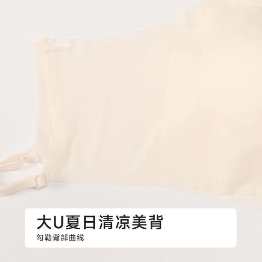 都市丽人时尚美搭特殊面料短抹胸超薄冰丝抹胸LVH1A6 商品图8